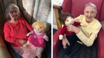 Three new arrivals at Manchester care home